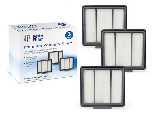 Fette Filter 3-pack Pre-motor Hepa Filter Reemplazo Para Sha