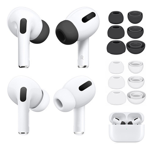 Kit Repuestos Almohadillas Silicona Para AirPods Pro 3 Tamañ