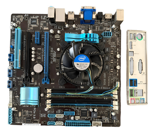 Combo Intel I7 3370k Placa Asus P8z77-m Socket 1155 16gb Ram (Usado)