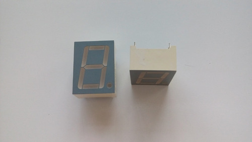 Imagem 2 de 5 de Display Led 7 Segmentos 1 Digito Vermelho Catodo Comum 1 Un