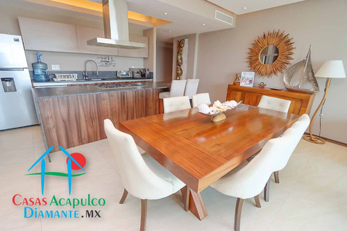 Cad La Isla Emerald C10. Terraza Grande Con Vista A Los Jardines Y Albercas