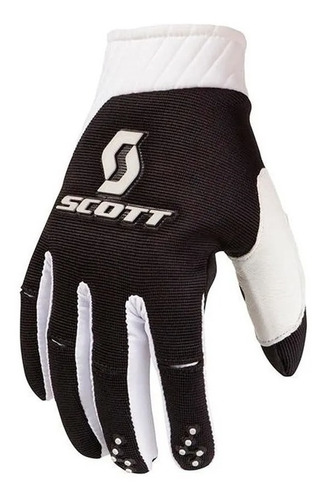 Guantes Motocross Mtb Racer Color Negro Scott Sports