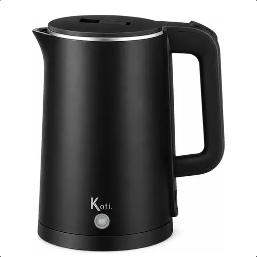 Chaleira Elétrica 1.5l Inox Modern Preta Fervura Rápida Preto 220v