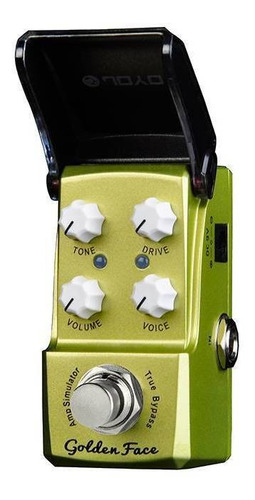 Pedal Joyo Jf-308 Emulador De Amplificadores Golden Face Color Dorado