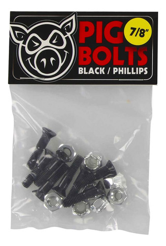 Tornillos Pig 7/8 Phillips Negro