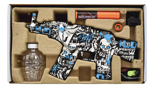M4 Pistola De Hidrogel Camuflaje Automática De Juguete