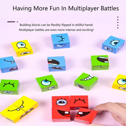 W Puzzle 3d: Cubo Mágico Que Cambia Caras, Cambia Caras