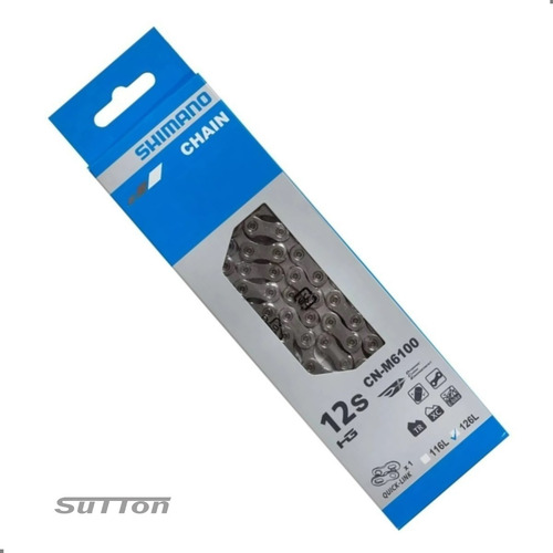 Corrente Shimano Deore Cn-m6100 126 Links 12v C/ Quick Link