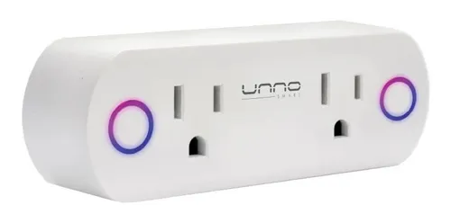 comprar Toma Corriente Unno Tekno Inteligente 2 Tomas Wifi