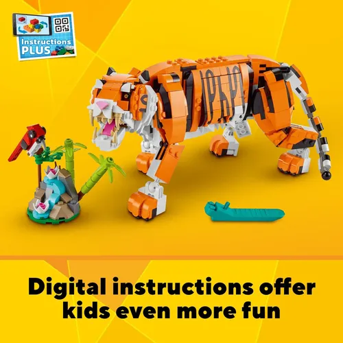 Lego 31129 Majestic Tiger 3 Em 1 | MercadoLivre