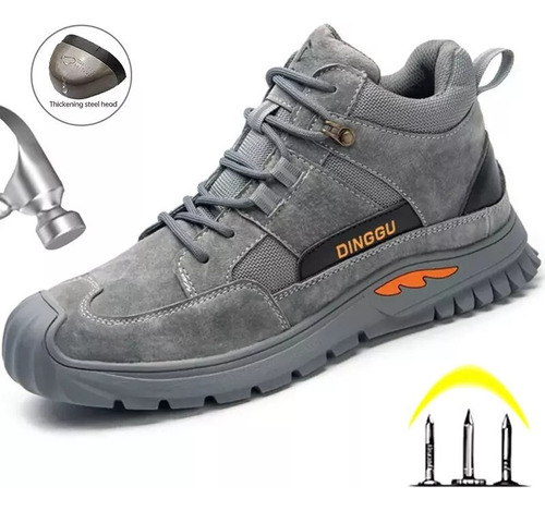 Botas Y Zapatos De Seguridad Con Punta De Acero Para Hombre