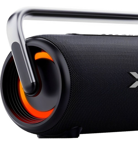 Caixa De Som Portátil Xion Xi-xt100 Bluetooth Led 240w Fm Cor Preto 110v/220v