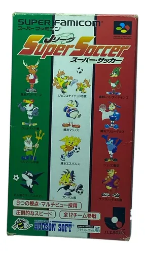 J.league Super Soccer Sfc Super Famicom Original Usado | MercadoLivre