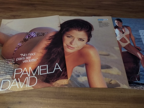 (ar718) Pamela David * Clippings Revista 3 Pgs * 2005