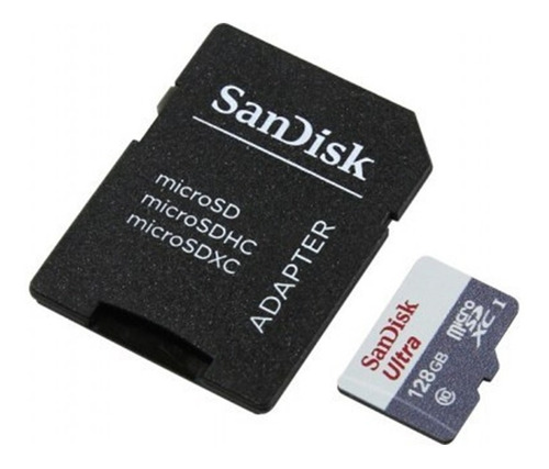 Memoria Sandisk Ultra Microsd Uhs-i Clase 10 128gb 80mbps