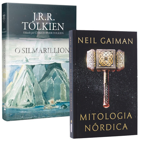 Kit O Silmarillion - Tolkien + Mitologia Nordica Neil Gaiman