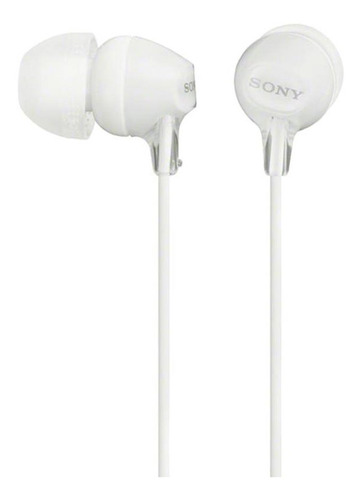  Audifonos Sony Mdr-ex15lp Blanco Techcenter