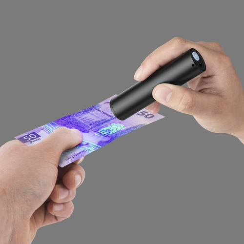 Mini Linterna De Luz Uv De 365 Nm Con Batería Recargable