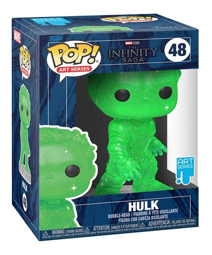 Figuras Coleccionables Funko Pop Art Siries Hulk 48