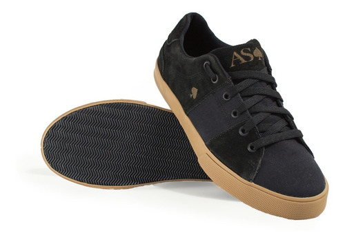 Imagen 4 de 8 de Zapatillas Urbanas Hombre Nauticas Lona Cuero Panchas Skate