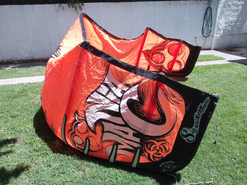 Kite Wainman Hawaii Maniac 8 M Con Barra. (Usado)