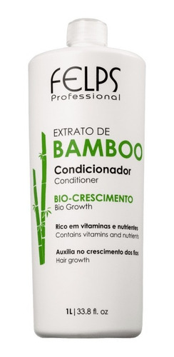 Felps Condicionador Bamboo Crescimento 1l +  Brinde