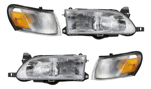 Faros Y Cocuyos Delanteros Para Toyota Corolla 93-97