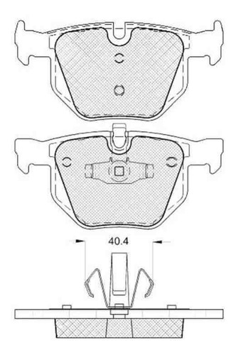 Pastilla De Freno Bmw --serie 3 320-323-325-330-335 Coupe-to