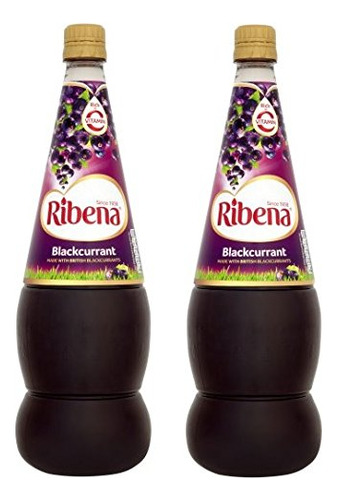 Ribena Bebida De Grosella Negra,  Oz Líquidas (paquete De 3)