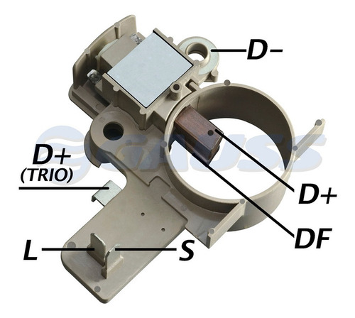 Regulador De Alternador Hyundai H100/etc. 12v.