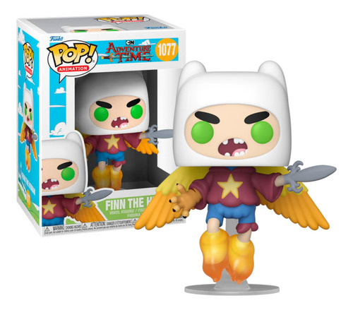Finn Funko Pop Hora De Aventura 1077 (Reacondicionado)