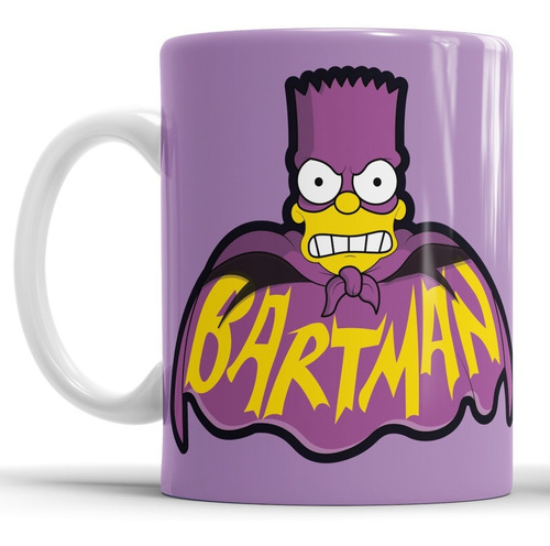 Taza De Cerámica Los Simpson Bartman