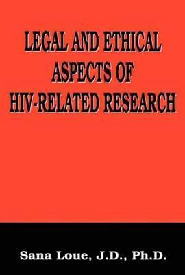 Libro Legal And Ethical Aspects Of Hiv-related Research -...