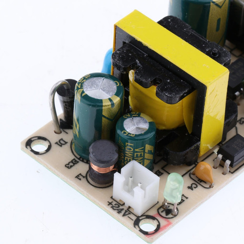 2xac 220v A Dc 24v 1a 24w Módulo De Placa De Fuente De
