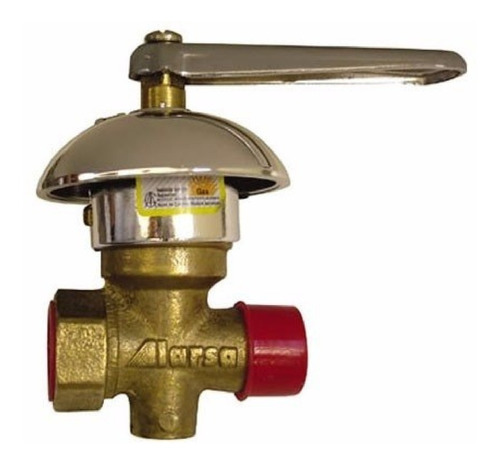 Llave De Paso Gas Con Campana Aprobada 1 Pulgada Alarsa Ll