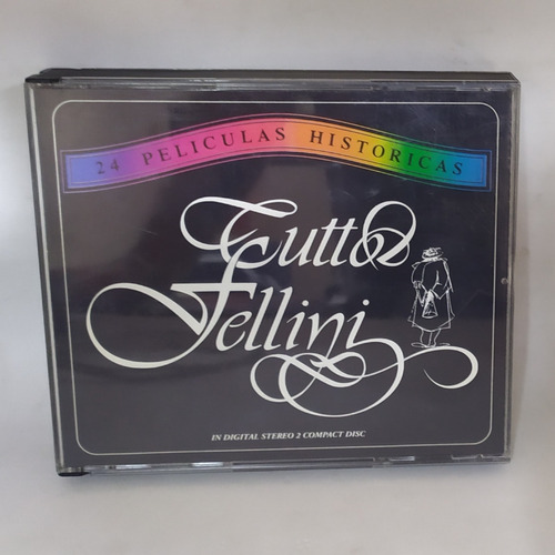 Cd Tutto Fellini 24 Peliculas Original 2 Discos Cine 