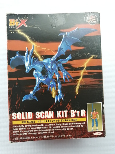 B't X Takara Kit Raido 1/20 Ensamblable Caja Desgaste