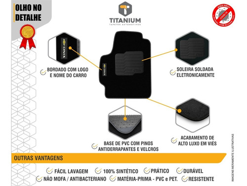 Tapete Chevrolet Onix Premier Plus 2020 Carpete Tras. Duplo