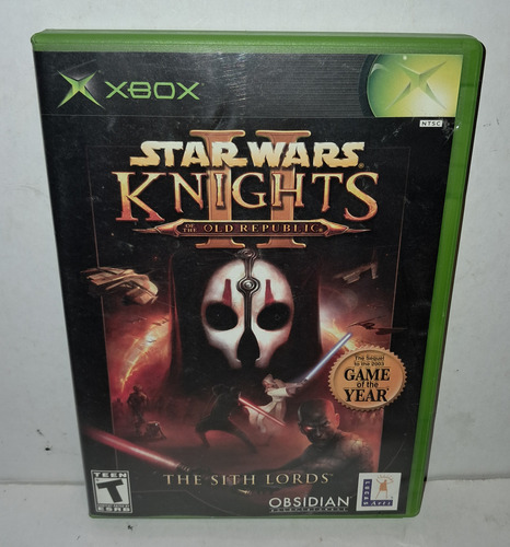 Star Wars Knights Of The Old Republic Ii 2 Xbox + Completo + (Usado)