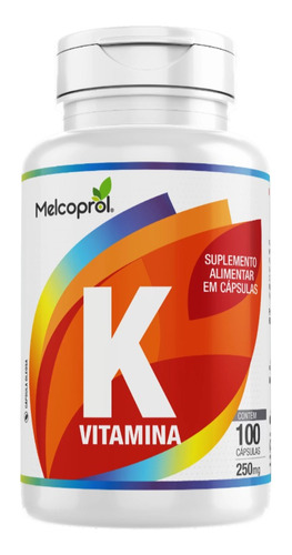 Vitamina K Fitomenadiona 100 Cápsulas Melcoprol 