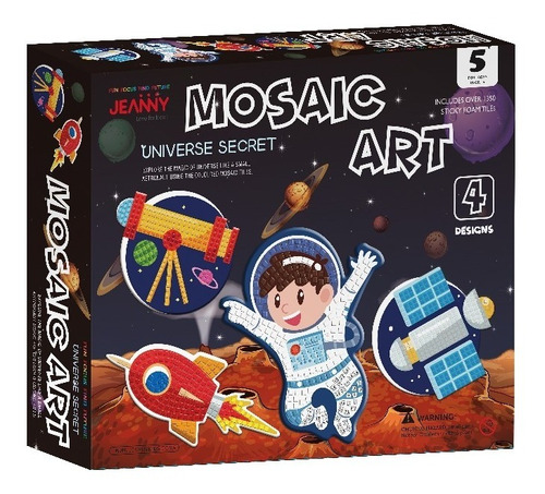 Hazlo Tu Mismo - Mosaico Astronautas - Juguete Educativo