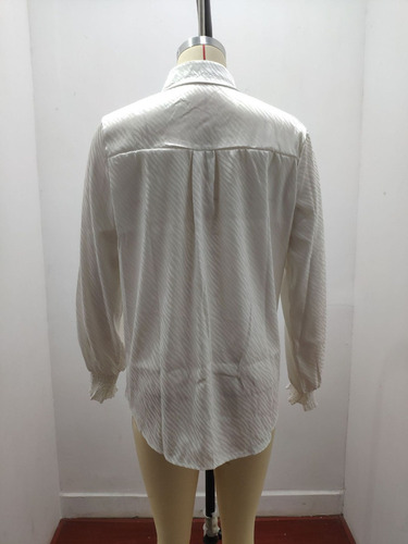 Camisa Mujer Moda Casual Suelto Elegante De Cebra Satén