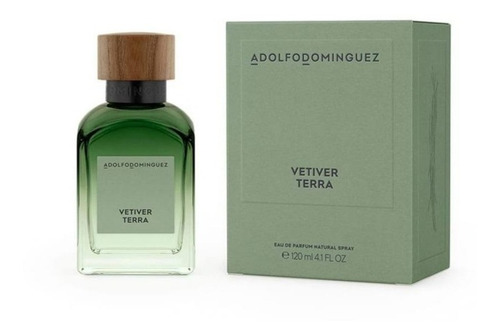Perfume Vetiver Terra A. Dominguez Eau De Parfum X 120 Ml 