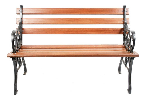 Conjunto Francês Namoradeira Jardim Madeira 3 Bancos 1 Mesa