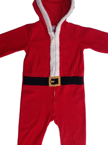 Mameluco Con Capucha Santa Claus Niño 24m Carter's Navidad (Usado)
