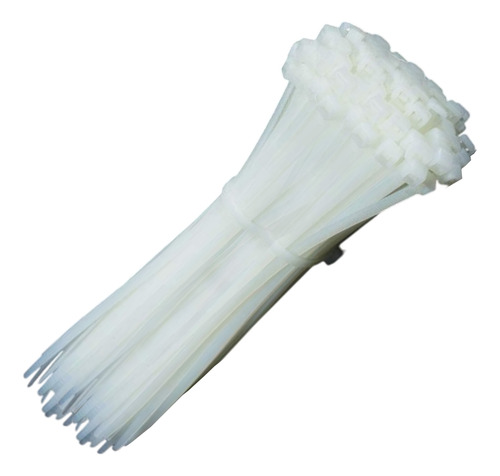 200 Pack Cincho Transparente Difus 6 18lb 16cm Transparente