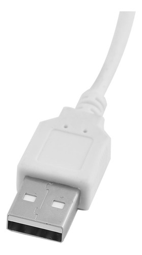 Qtqgoitem Usb 2.0 4 Puerto Concentrador Dato Cable Adaptador