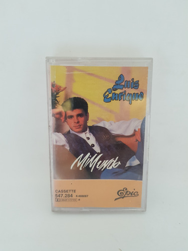 Cassette De Musica Luis Enrique - Mi Mundo (1989)