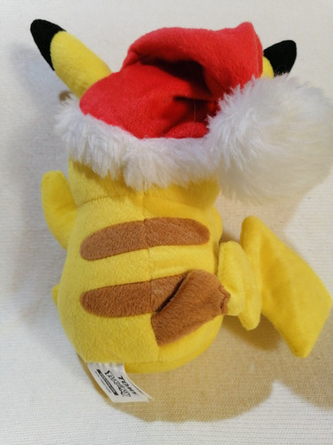 Peluche Original Pikachu Santa Pokemon Navidad Tomy 24 Cm . Peluche Original Pikachu Santa Pokemon Navidad Tomy 24 Cm .
