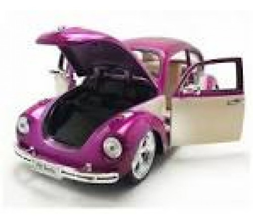 Imagem 2 de 2 de Welly Vw Fusca Low Ride 1/24